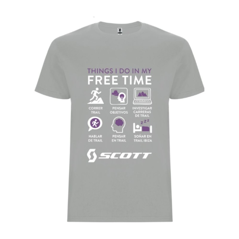 Camiseta 3DTI urban manga corta 3 Dias Trail Ibiza 2025