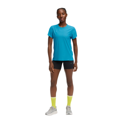 Camiseta Hoka M/corta Airolite Short Sleeve 2.0 Azul