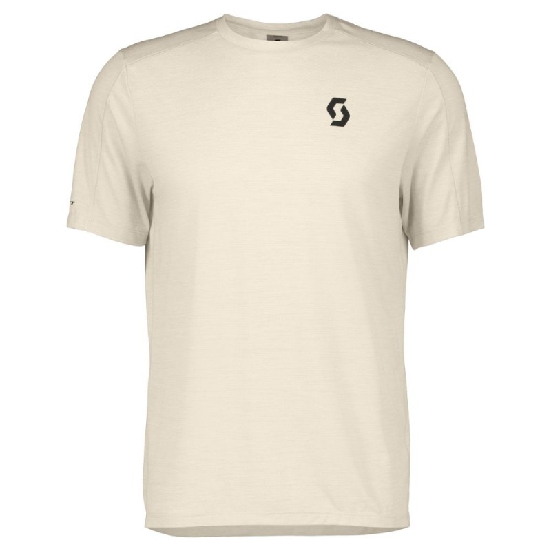 Camiseta manga corta Scott Endurance LT hombre Cotton White
