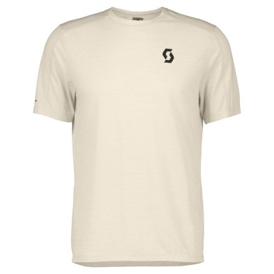 Camiseta manga corta Scott Endurance LT hombre Cotton White