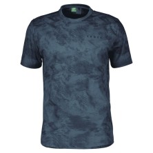 Camiseta manga corta Scott Dri Tie Dye hombre Dark Blue