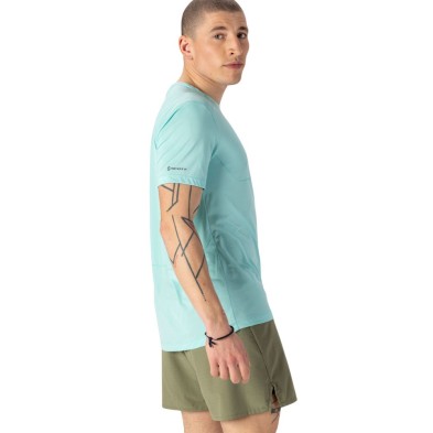 Camiseta manga corta Scott Endurance Tech hombre Miami Green ligera y transpirable