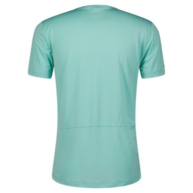 Camiseta manga corta Scott Endurance Tech hombre Verde Turquesa