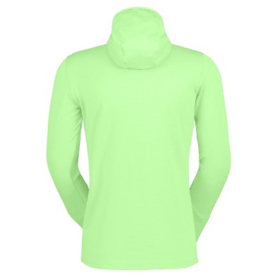 Sudadera con capucha Scott Definied Light hombre verde brillante