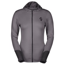 Sudadera con capucha Scott Definied Light mujer Evening Grey/ Black