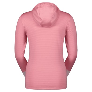 Sudadera con capucha Scott Definied Light mujer rosa