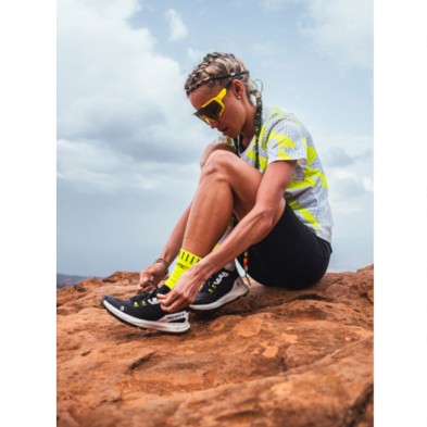 Camiseta manga corta Scott RC Run mujer White/ Black florea madalina