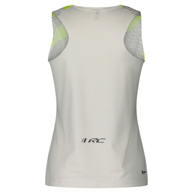 Camiseta tirantes Scott RC Run mujer White/ Black