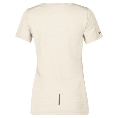 Camiseta manga corta Scott Endurance LT mujer color algodón blanco