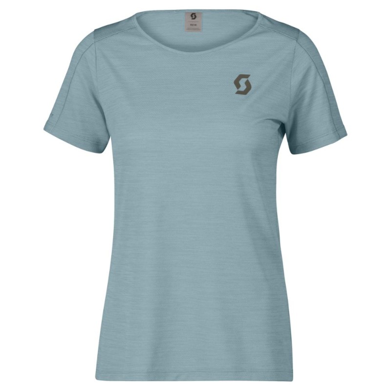 Camiseta manga corta Scott Endurance LT mujer Morning Blue
