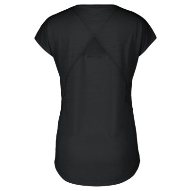 Camiseta manga corta Scott Defined mujer Negro