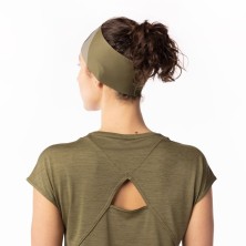 Camiseta manga corta Scott Defined mujer ejemplo espalda con abertura