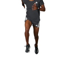 Pantalón corto Adidas Adizero running Split 3" hombre Black