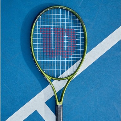 Raqueta Wilson Blade Feel Comp Junior 26 verde y negro