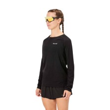 Camiseta Manga larga NNormal Merino mujer Black