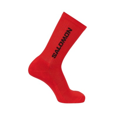 Calcetines Salomon Sportstyle 365 Crew unisex High Risk Red/ Black