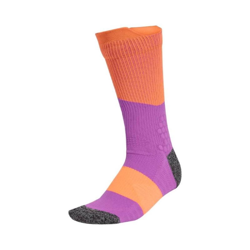 Calcetines Adidas Runxboost Purple Burst/ Lucid Orange/ White