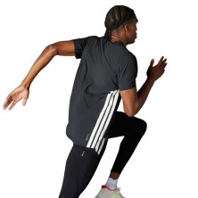Camiseta manga corta Adidas Adizero running hombre Black perfecta para centrarte en la carrera