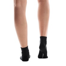 Calcetines On Running Logo Sock Mid Pack de 3 Black suaves lisos y ventilados