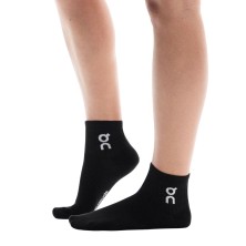 Calcetines On Running Logo Sock Mid Pack de 3 Black