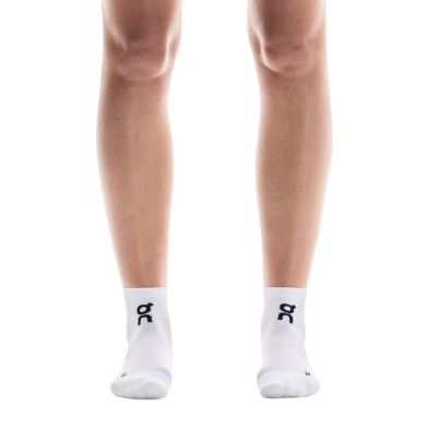 Calcetines On Running Core Run Sock Mid Pack de 2 blanco