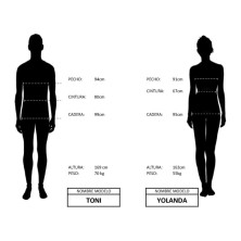 tallaje malla larga hanker