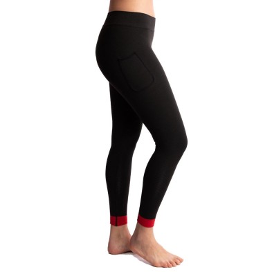 Malla larga compresiva Drutse Unisex Negro