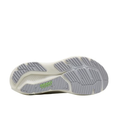 Zapatillas Brooks Glycerin GTS 23 hombre Grey Green Black suela con durabilidad probada para alto kilometraje