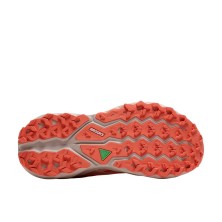 Zapatillas trail Brooks Cascadia 19 mujer Peach Echo/ Chateau/ White  tracción en todoterreno en seco y en mojado