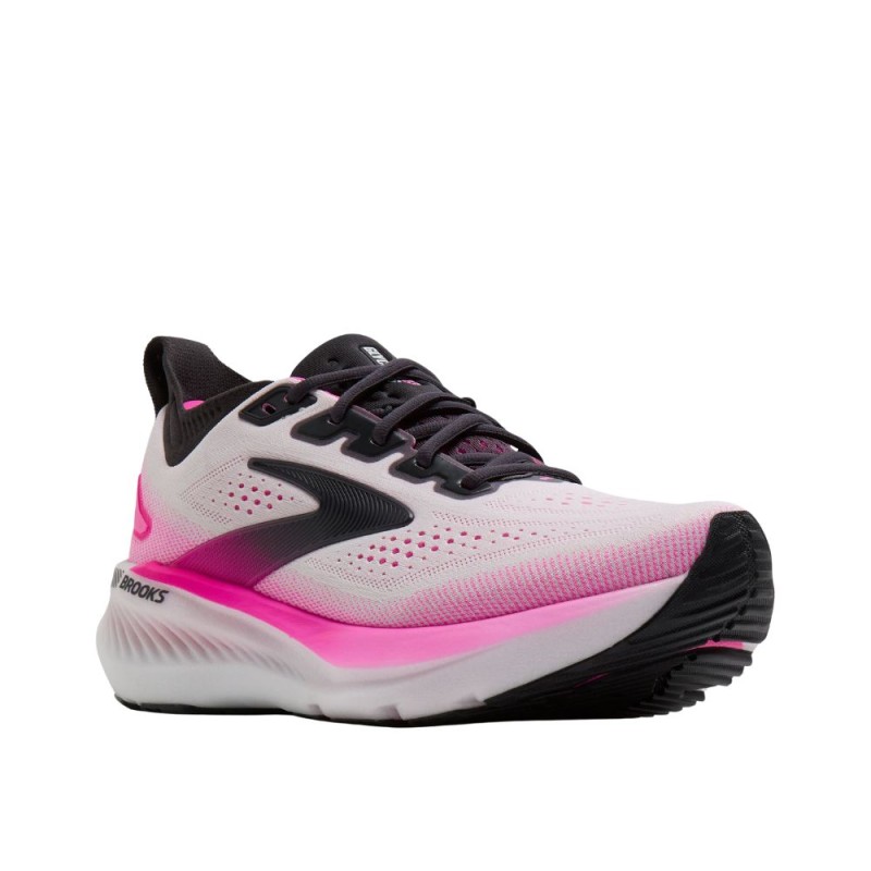 Zapatillas Brooks Glycerin GTS 23 mujer White/ Phantom/ Cyber Pink