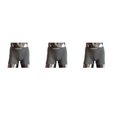 Calzoncillos Hanker Boxer Basico Pack de 3 Negro logo amarillo