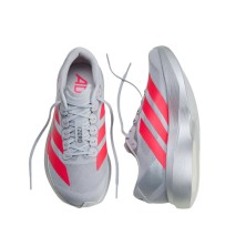 Zapatillas Adidas Adizero Evo SL Hombre Silver Metallic Lucid Red Iron Metallic horma clásica