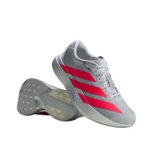 Zapatillas Adidas Adizero Evo SL Hombre Silver Metallic Lucid Red Iron Metallic