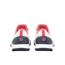 Zapatillas tenis Wilson Intrigue Tour Clay Mujer blanco azul marino rojo