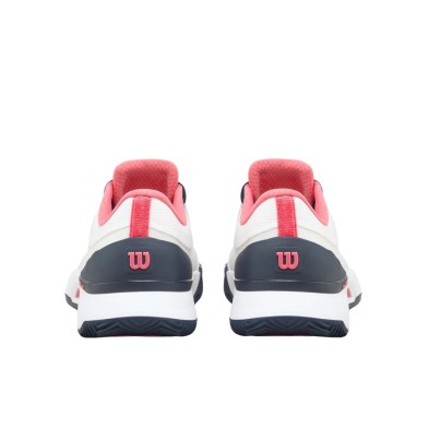 Zapatillas tenis Wilson Intrigue Tour Clay Mujer blanco azul marino rojo