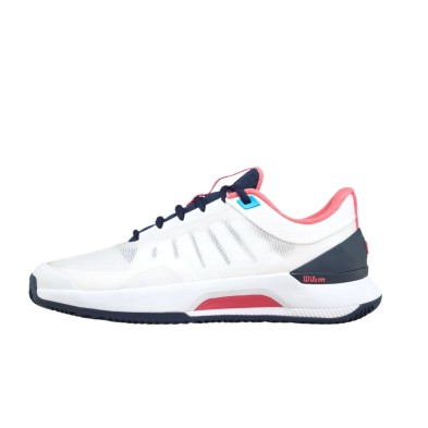 Zapatillas tenis Wilson Intrigue Tour Clay Mujer White /Navy Blazer /Dubarry soporte específico para mujer