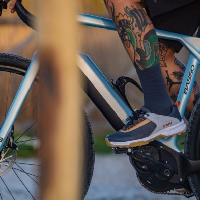 Zapatillas MTB Northwave Freeland Dark Grey/ Sand buen agarre con los pedales