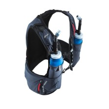 Chaleco Weis Simer 7 L Ultra 100K + Series Vest Grey portabombillas para botellas blandas tipo soft flask