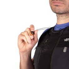 Chaleco Weis Lefty 6 L Performance Series Vest Black silbato emergencias