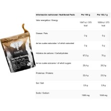 Recovery drink  Fante Glycogen 1 kg Vainilla tabla nutricional