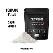 Powergym Concentrate Creatine creapure 150 gr Neutro formato sobre de 150 gr creatina en polvo
