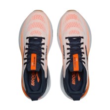Zapatillas Brooks Adrenaline GTS 25 hombre White/ Spellbound/ Orange ajuste seguro