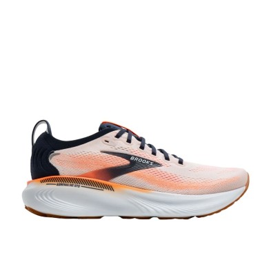 Zapatillas Brooks Adrenaline GTS 25 hombre blanco naranja azul marino