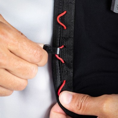 Chaleco Weis Flex Evo 7 L Hydration Vest Black renovado sistema de ajuste frontal