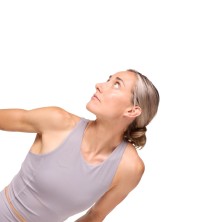 Sujetador deportivo Hoka Elaro Crop Bra Astral