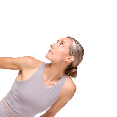 Sujetador deportivo Hoka Elaro Crop Bra Astral