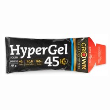 Gel energético Crown Sport Nutrition HyperGel 45 Cafeína Fresa