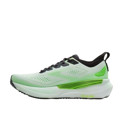 Zapatillas Brooks Glycerin GTS 23 hombre White Phantom Green Gecko tecnología DNA tuned