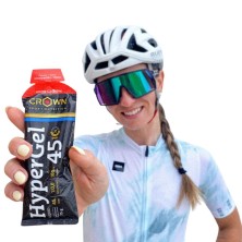 Gel energético Crown Sport Nutrition HyperGel 45 Cafeína Fresa
