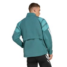 Chaqueta de running Adidas Adizero Archive hombre verde azulado